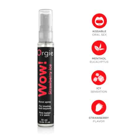 Orgie Wow! Strawberry Ice 10ml