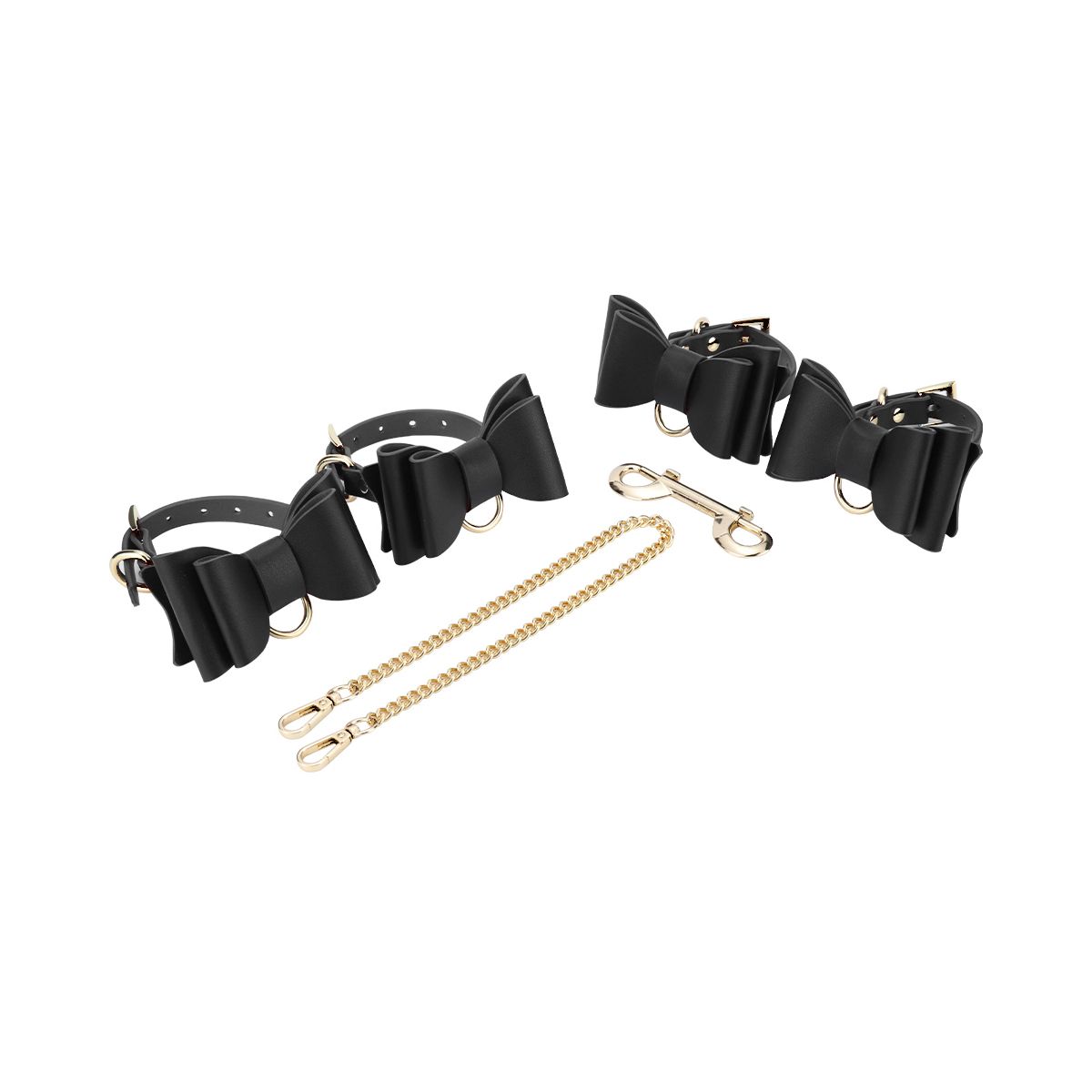 BDSM Bowties 8 Item Kit - Black — zdjęcie 9