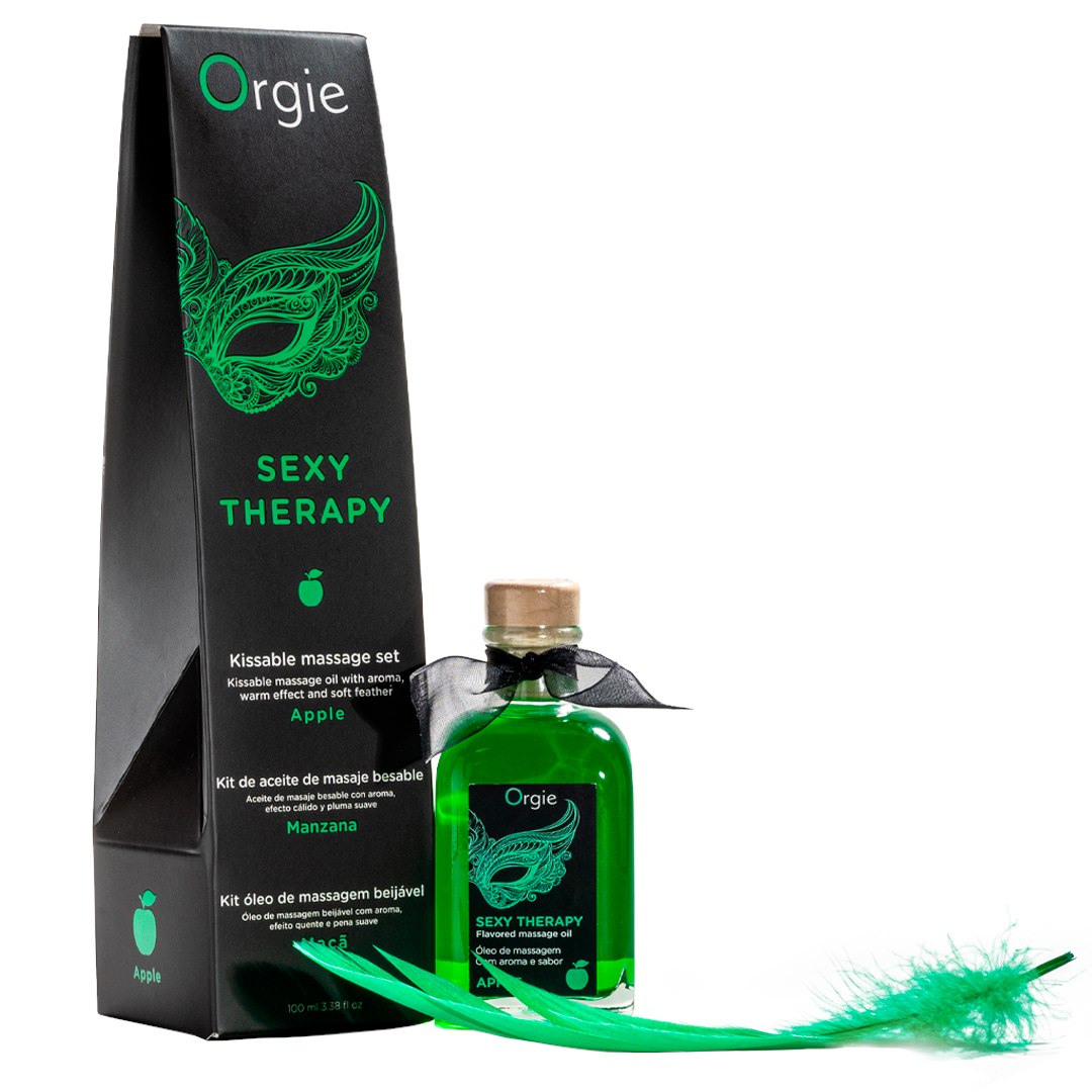 Orgie Sexy Therapy Kissable Massage Set Apple