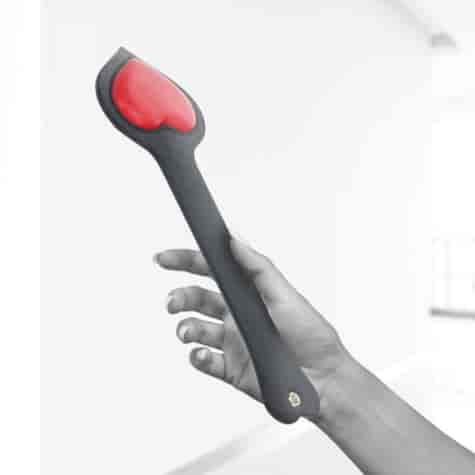 Milan Collection - Paddle - Black/Red