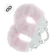 Heavy-duty Fluffy Handcuffs - Powder Pink