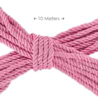 Polyester Bondage Rope - 32.8 ft / 10 m - Pink