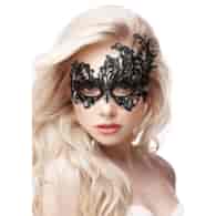 Royal - Black Lace Mask