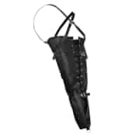 Lace-up Full Sleeve Arm Restraint - Black