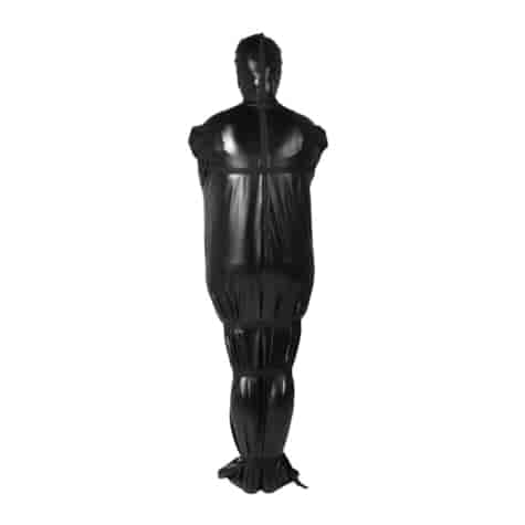 Body Bag with Nylon Straps - Black