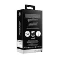 Silicone Bit Gag with Nipple Clamps - Black