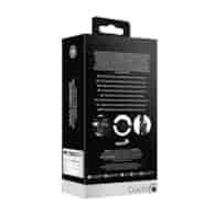 Head Harness with Mouth Cover and Breathable Ball Gag - Black