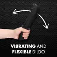 Hand Held Vibrating Sex Machine - Black