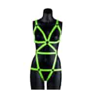 Body-Covering Harness - Glow in the Dark - S/M