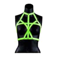 Bra Harness - Glow in the Dark - S/M