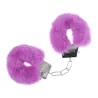 Classic Fluffy Handcuffs - Purple