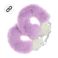 Heavy-duty Fluffy Handcuffs - Lavender