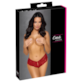 Crotchless panty red S