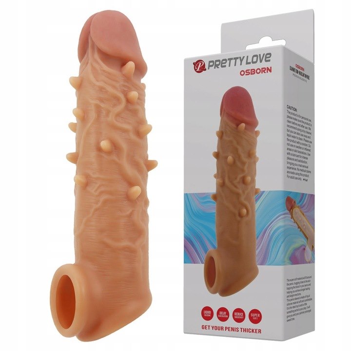 Nak³adka na penisa Osborn 16cm Pretty Love