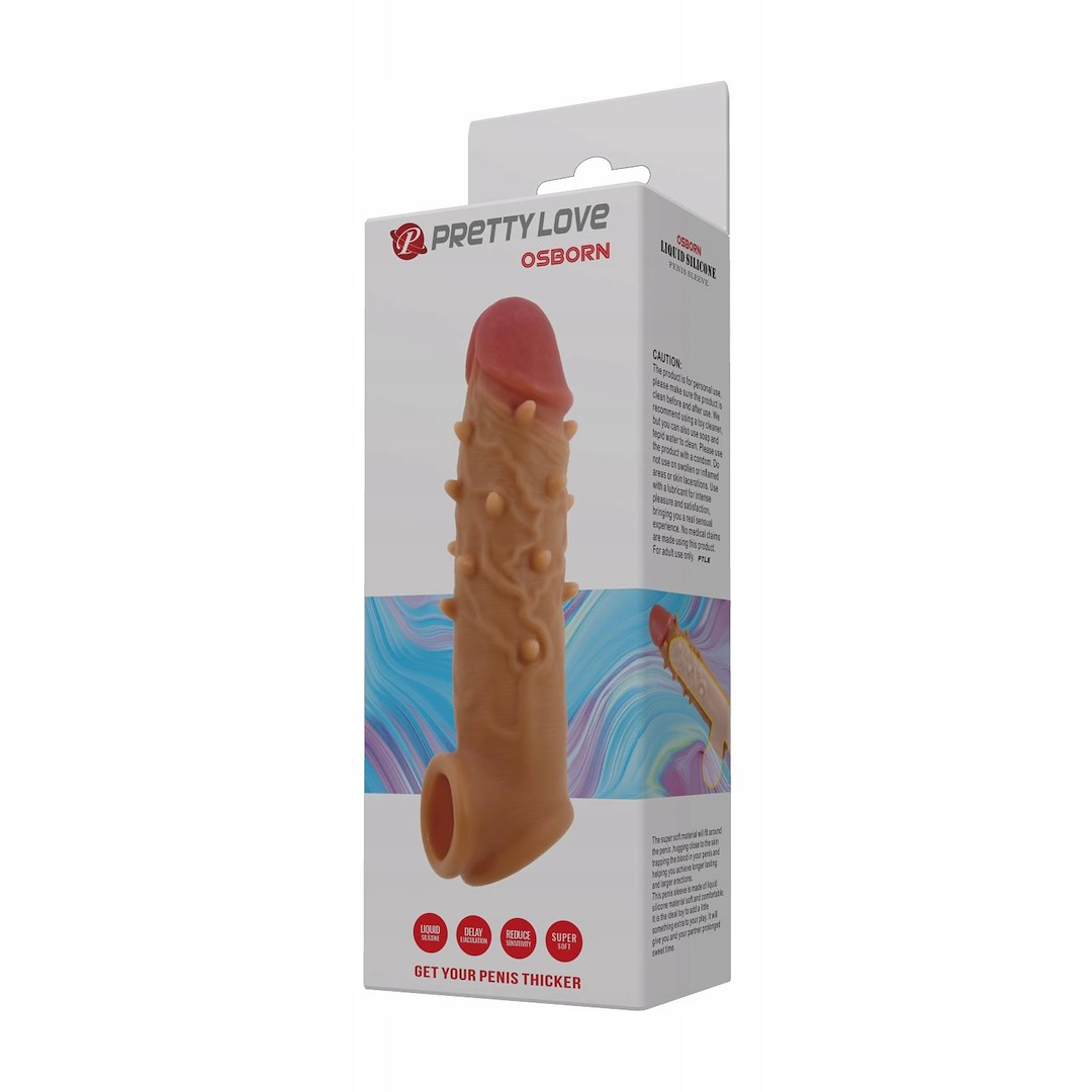 Nakładka na penisa Osborn 16cm Pretty Love — zdjęcie 7