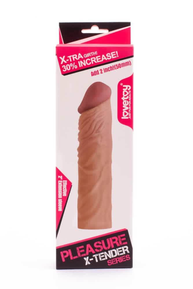 Nakładka Pleasure X-Tender +5cm  Lovetoy