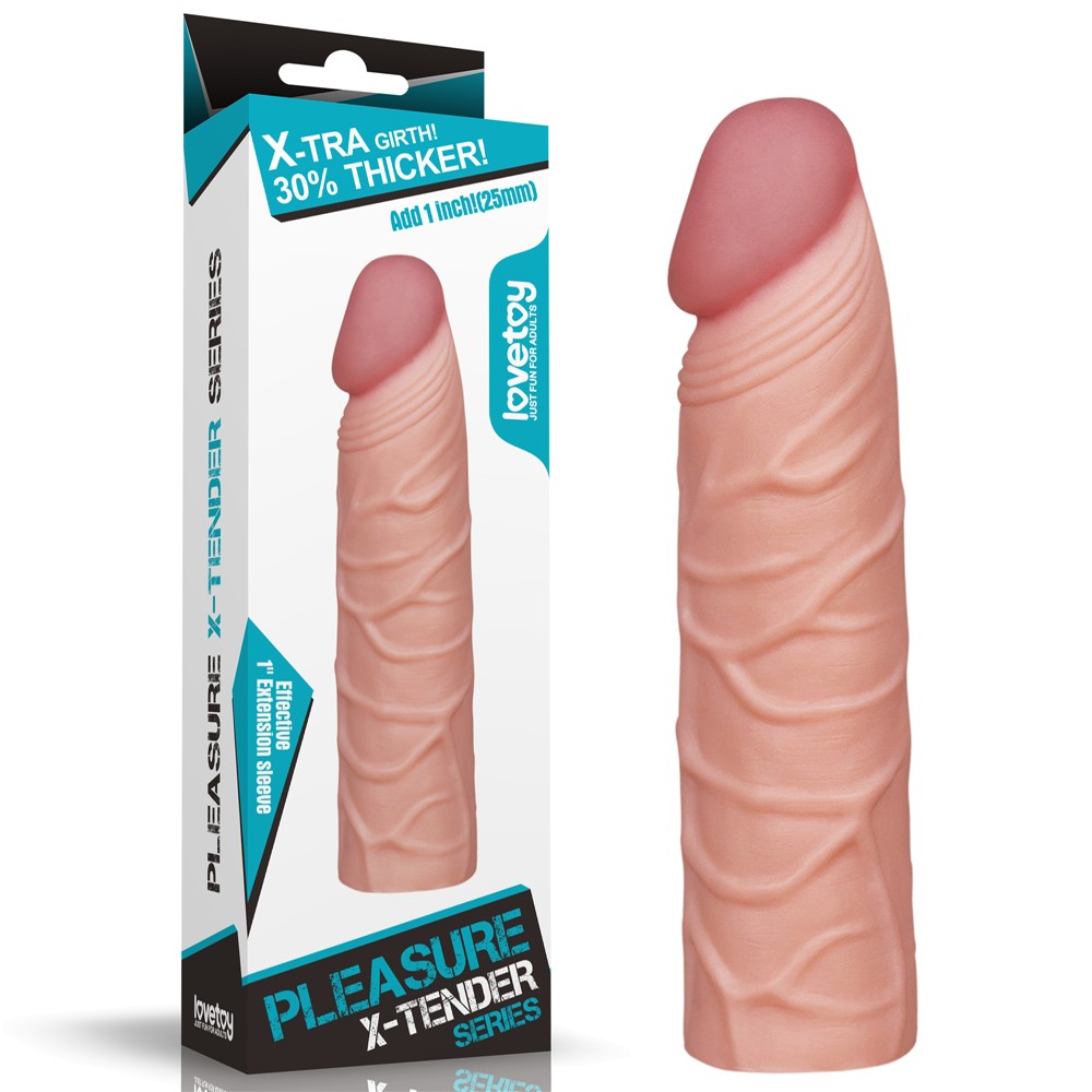 Nakładka Pleasure X-Tender +2,5cm Lovetoy