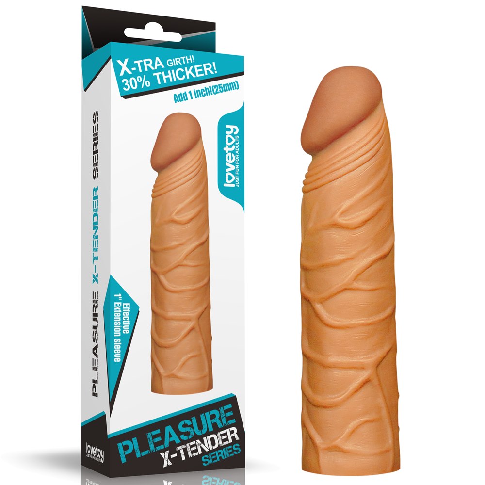 Nakładka Pleasure X-Tender +2,5cm Lovetoy