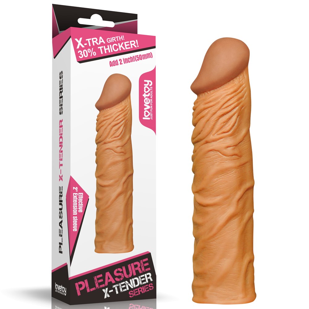 Nakładka Pleasure X-Tender +5cm  Lovetoy