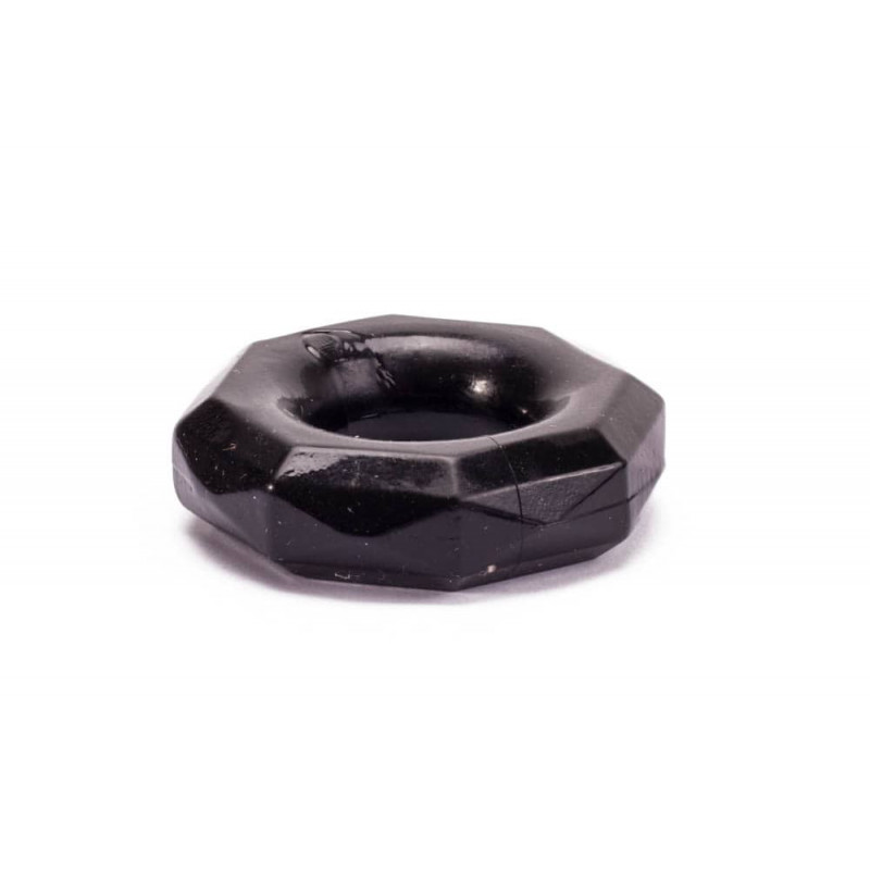 Pierścień na penisa Lovetoy Power Plus czarny śr. 2cm — zdjęcie 3
