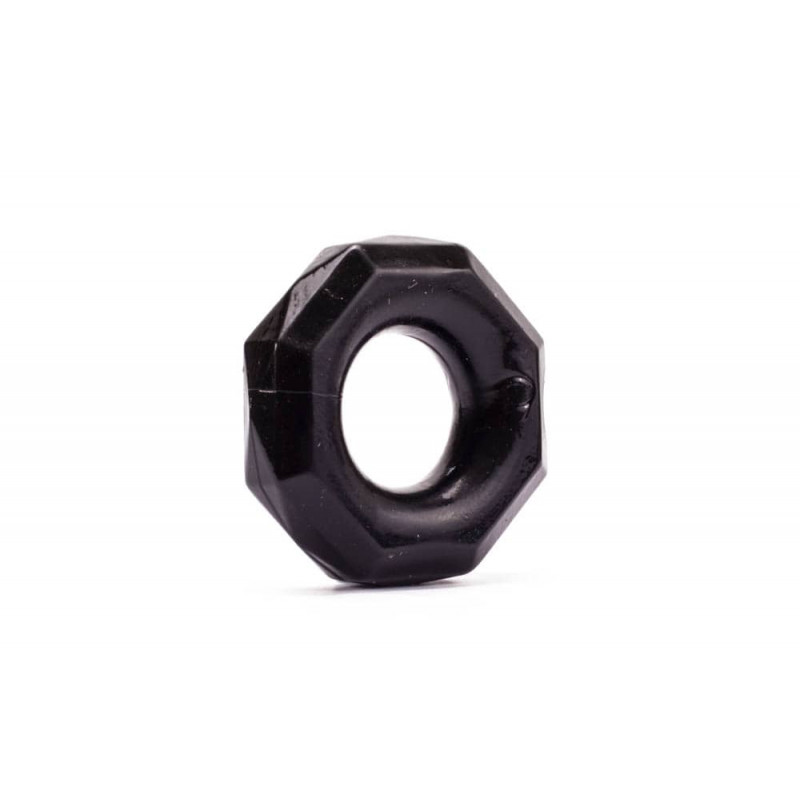 Pierścień na penisa Lovetoy Power Plus czarny śr. 2cm — zdjęcie 4