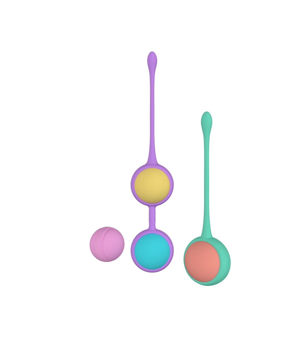 SILICONE BOLY CHINESE BALLS SET — zdjęcie 2