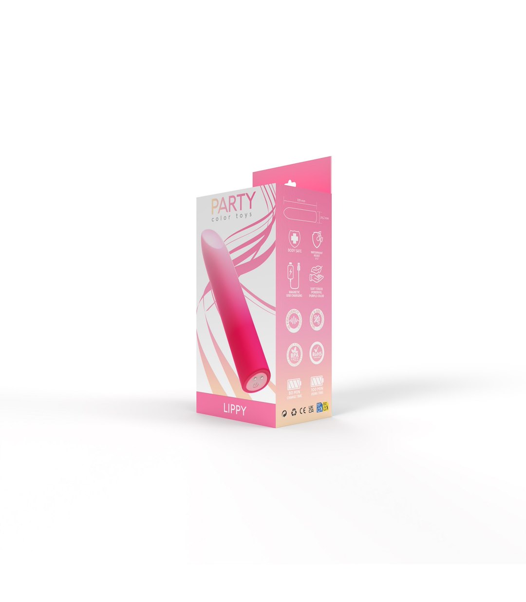 PINK LIPPY VIBRATING BULLET — zdjęcie 3