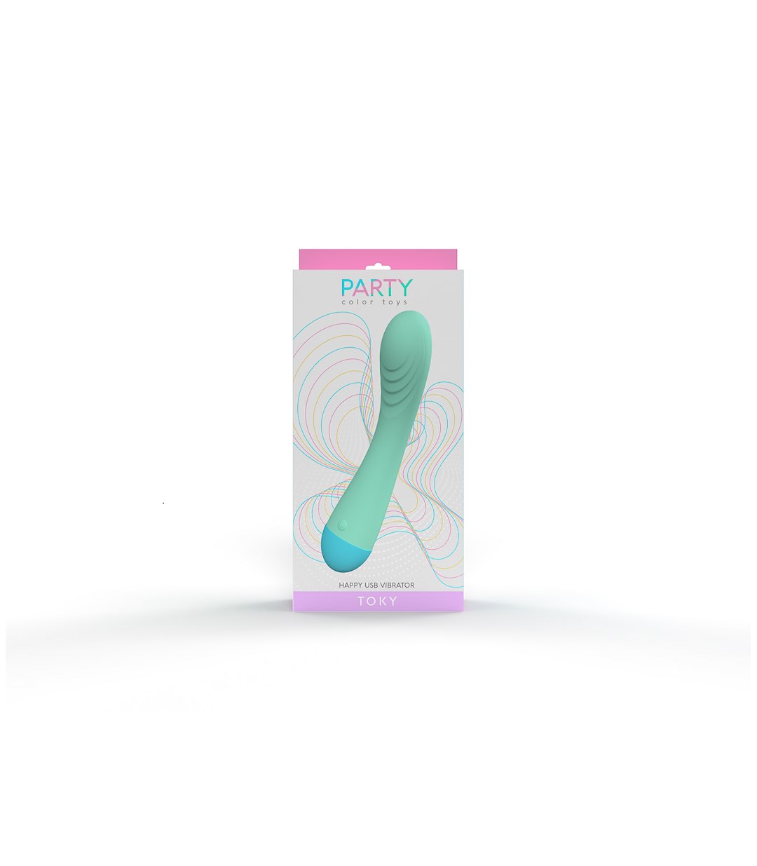 AQUA RECHARGEABLE TOKY VIBRATOR — zdjęcie 3