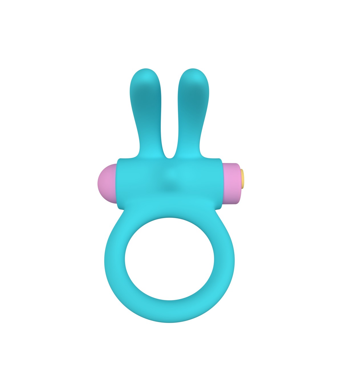 RINY VIBRATING RING W/ BLUE SILICONE USB CONTROLLER — zdjęcie 4