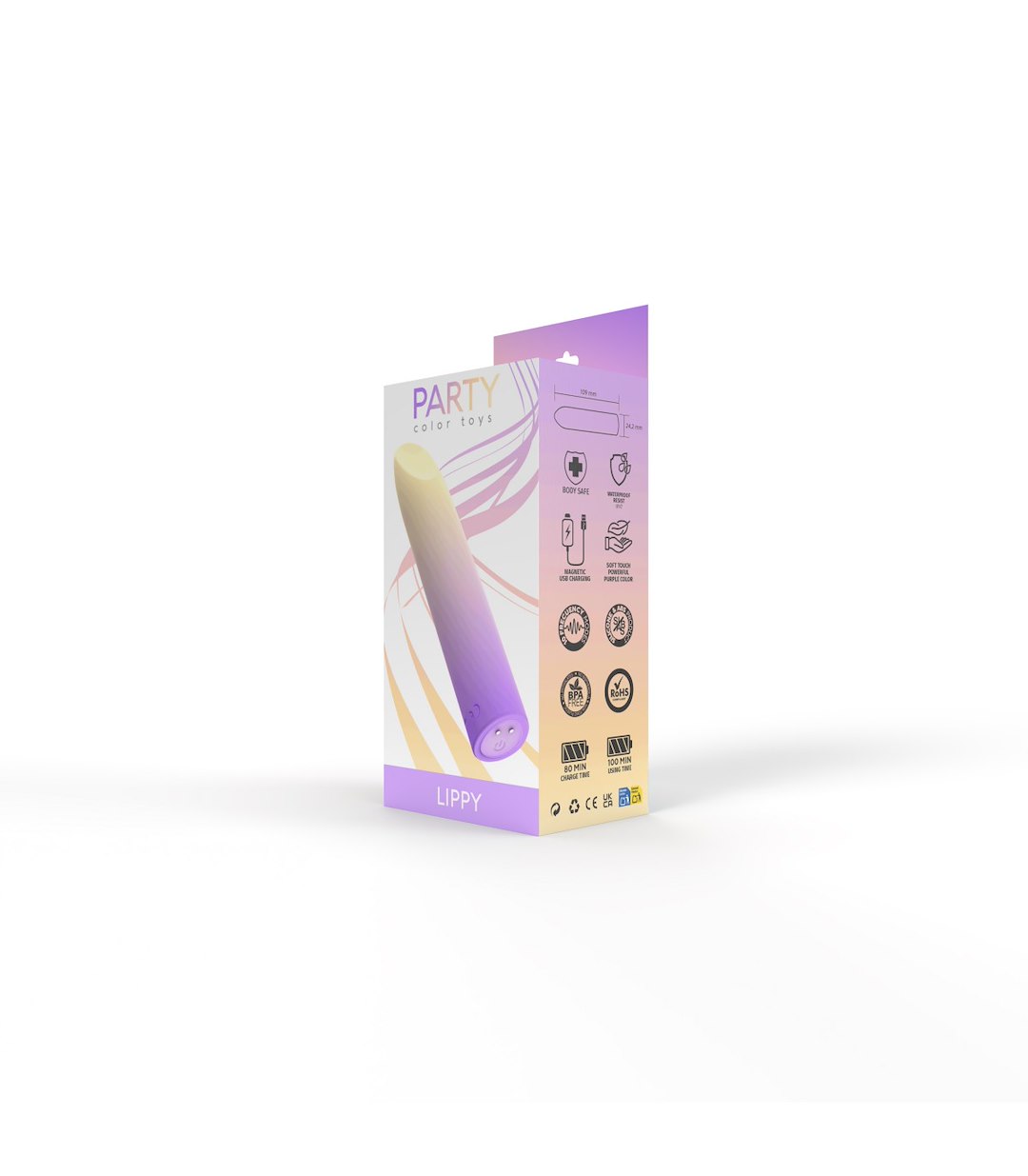LILAC LIPPY VIBRATING BULLET — zdjęcie 4
