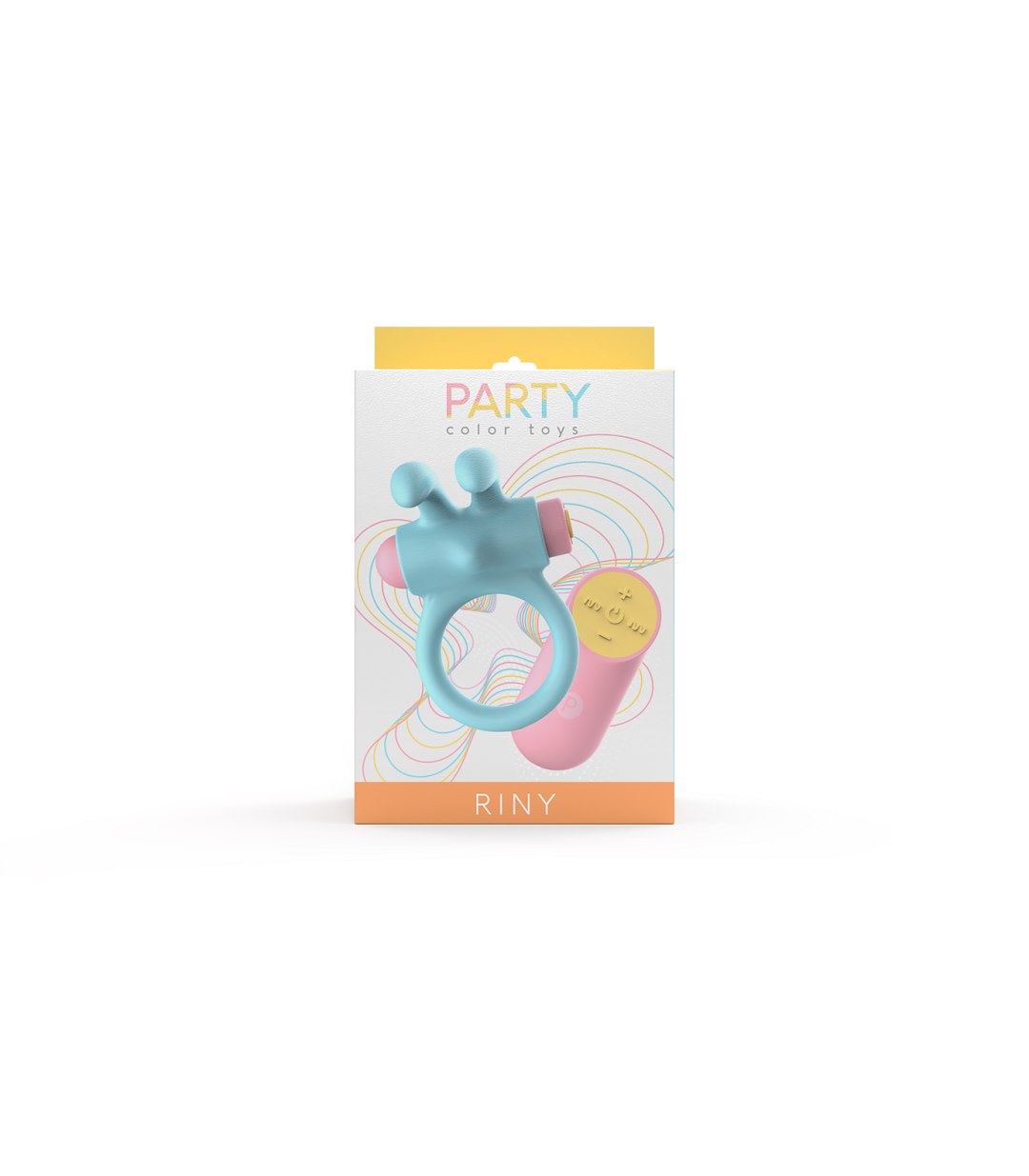 RINY VIBRATING RING W/ BLUE SILICONE USB CONTROLLER — zdjęcie 8