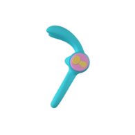 RINY VIBRATING RING W/ BLUE SILICONE USB CONTROLLER