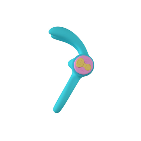 RINY VIBRATING RING W/ BLUE SILICONE USB CONTROLLER