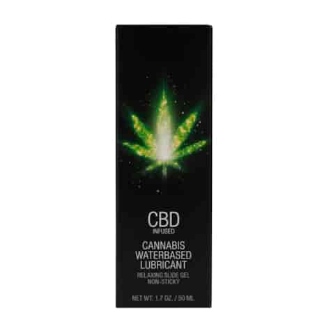 CBD Cannabis Waterbased Lubricant - 2 fl oz / 50 ml