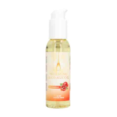 Warming Massage Oil with Pommegranate - 3.4 fl oz / 100 ml