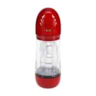 SonicPull - Suction and Vibration Masturbator Pump - Multimedia Enhanced - Metallic Red