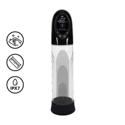 CyberPulse - Automatic Waterproof Penis Pump - Black