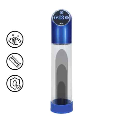 Automatic Waterproof Pump - Metal Blue