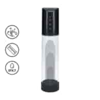 HyperPump - Rechargeable Penis Pump - Gun Metal