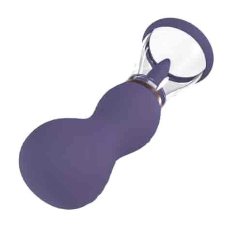Sensual - Rechargeable Vulva and Breast Pump - Purple