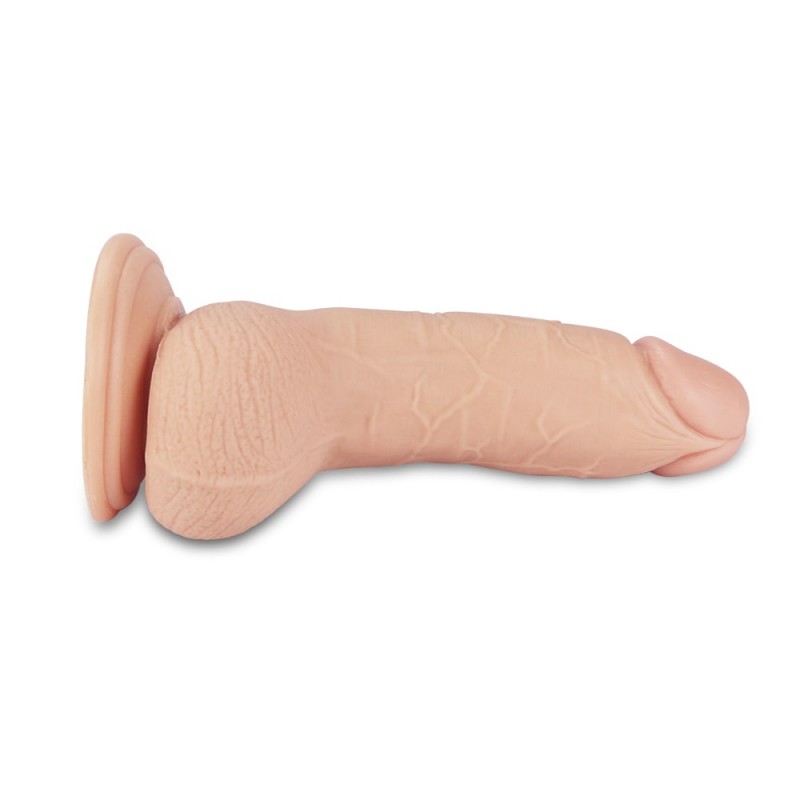 Dildo z przyssawką i wibracjami Real Extreme 18 cm Lovetoy — zdjęcie 3
