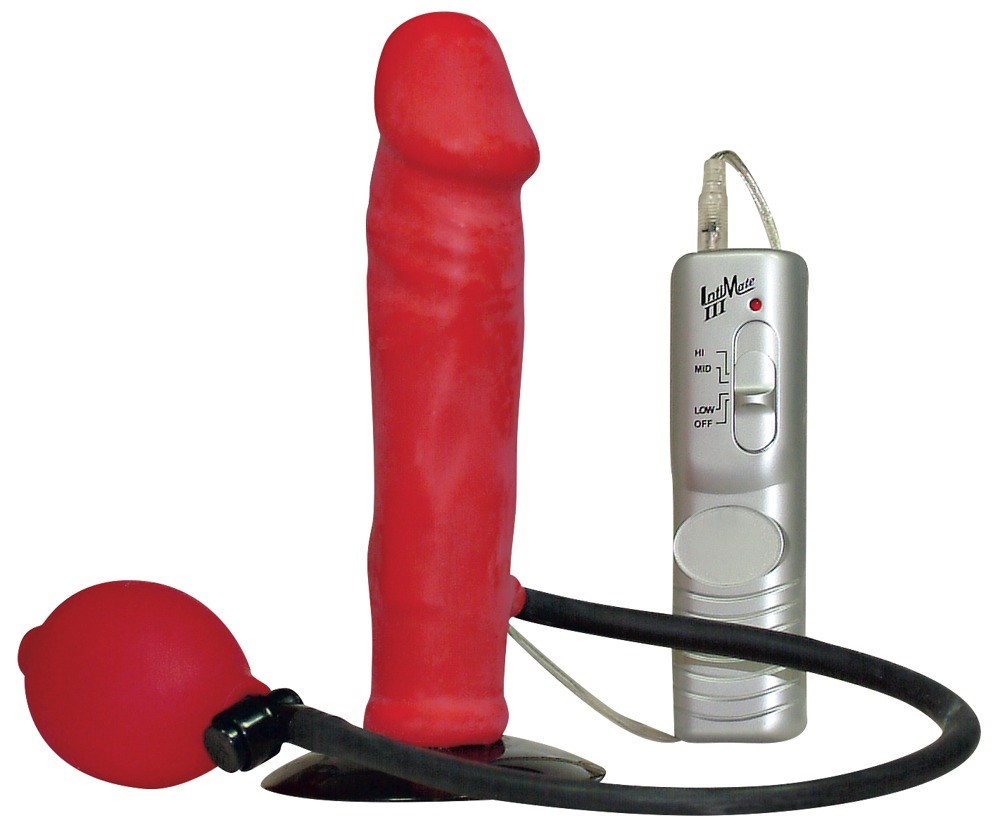 Pompowane Dildo - Red Balloon