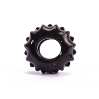 Pierścień na penisa Lovetoy Power Plus czarny śr. 1,7cm