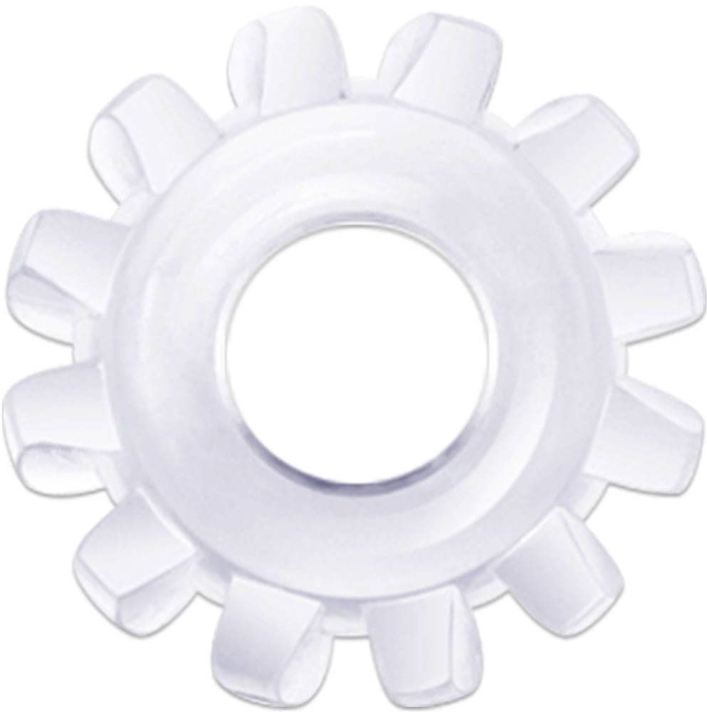 Piercieñ na penisa Lovetoy Power Plus przezroczysty r. 1,6cm