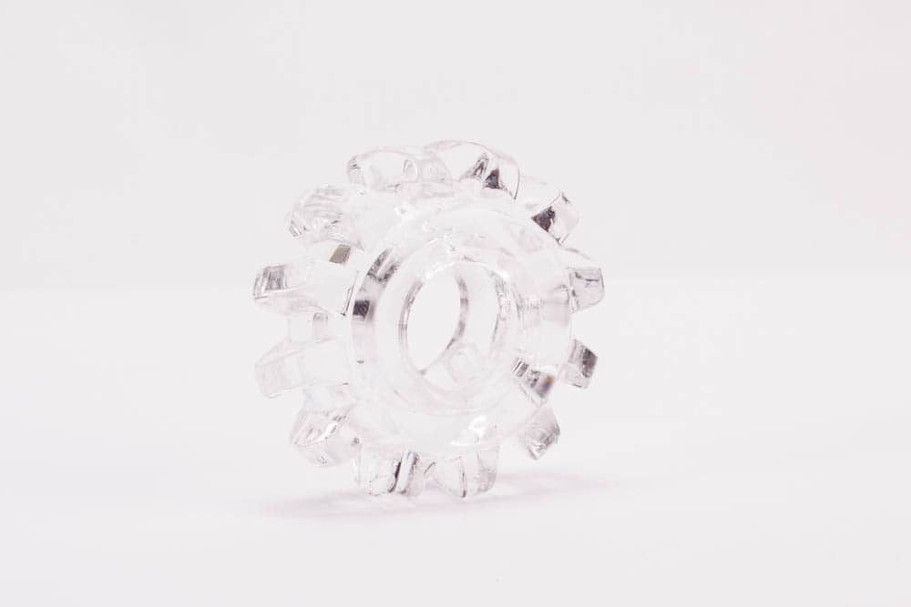Pierścień na penisa Lovetoy Power Plus przezroczysty śr. 1,6cm — zdjęcie 3