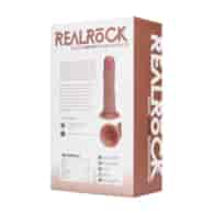 Vibrating Regular Curved Cock - 6 / 15,5 cm - Tan