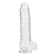 Realistic Dildo with Balls - 10 / 25,4 cm