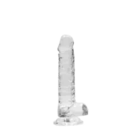 Realistic Dildo with Balls - 7 / 18 cm