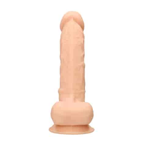 Silicone Dildo with Balls - 9 / 23 cm