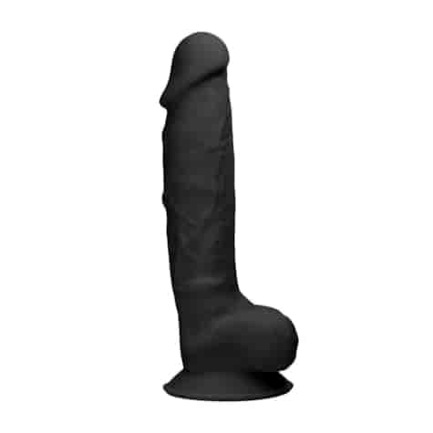 Silicone Dildo with Balls - 9 / 23 cm